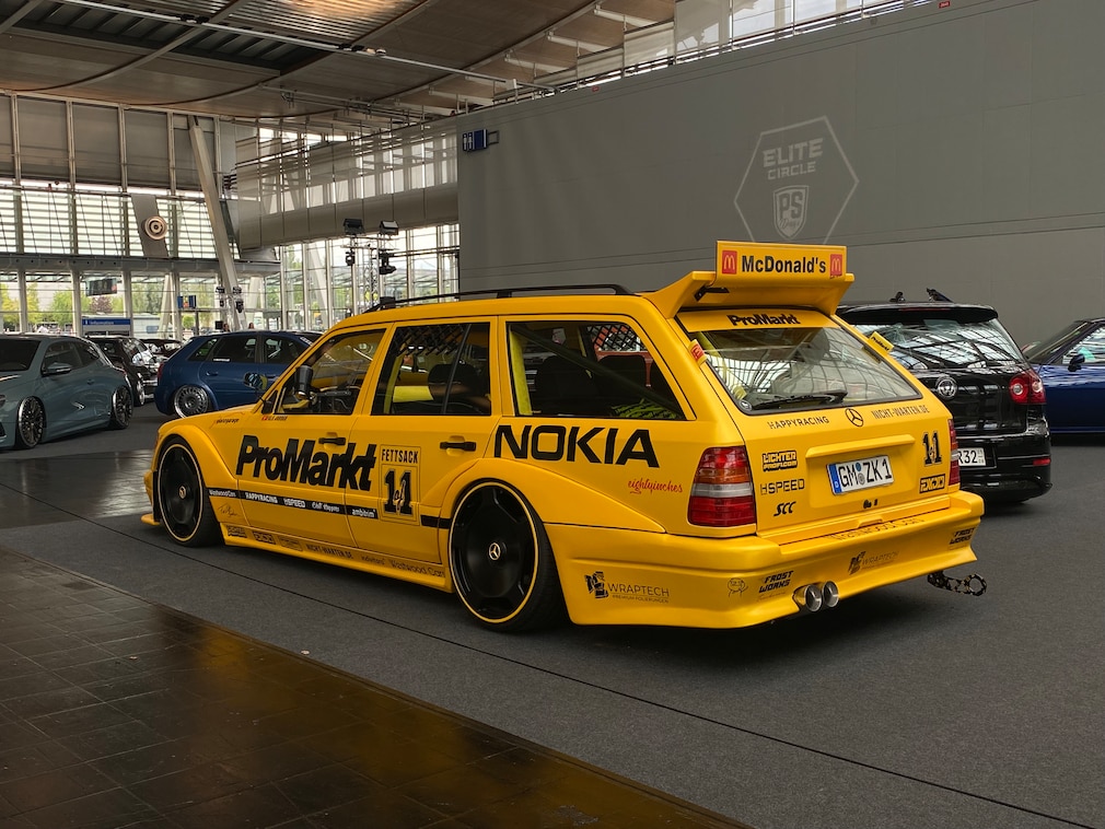Mercedes W 124 auf den PS Days so unterschiedlich geht EKlasse
