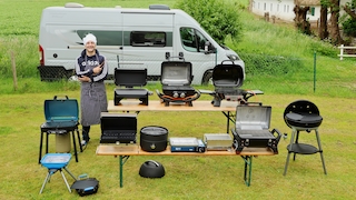 Camping-Gasgrills: Test