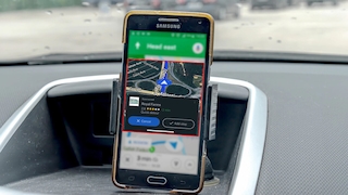 Google Maps mit Werbung