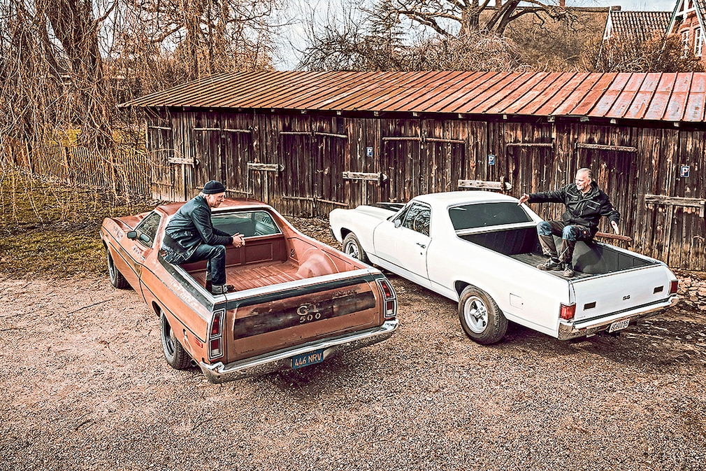 CHEVY EL CAMINO SS FORD RANCHERO GT