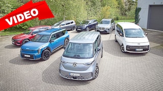Sieben Familienautos im Vergleich