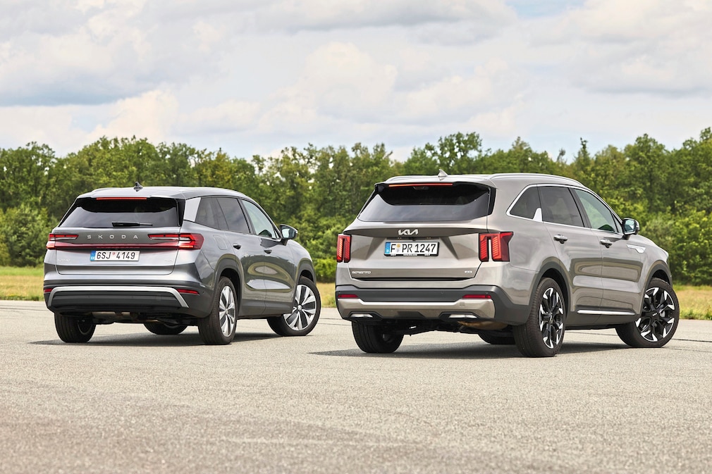 Kia Sorento 2.2 CRDi AWD Skoda Kodiaq 2.0 TDI 4x4