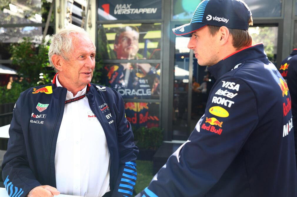 Helmut Marko und Max Verstappen