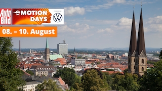 AUTO BILD e-Motion Days: Seien Sie in Bielefeld live dabei!