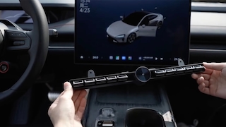 Xiaomi-Knopfleiste für Touchscreen im SU7