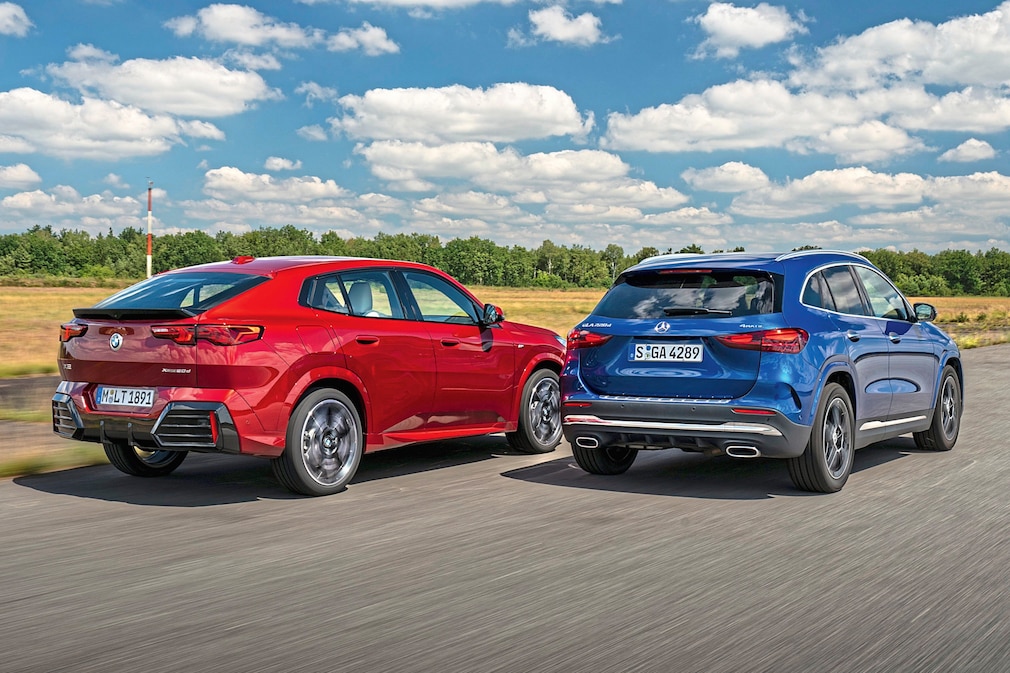 BMW X2 xDrive20d   Mercedes GLA 220 d 4Matic
