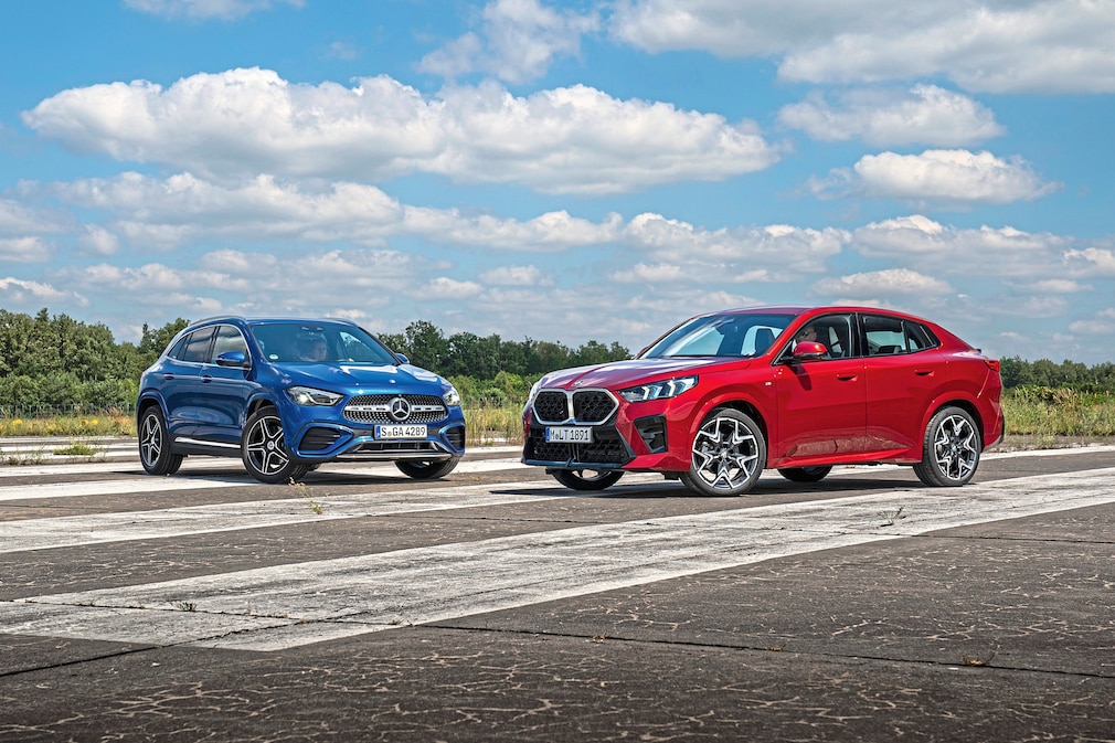 BMW X2 xDrive20d   Mercedes GLA 220 d 4Matic