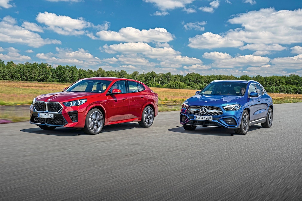 BMW X2 xDrive20d   Mercedes GLA 220 d 4Matic