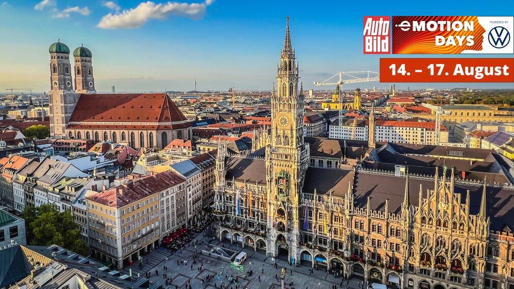 AUTO BILD e-Motion Days: Seien Sie in München live dabei!