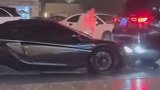 McLaren 600 LT Crash