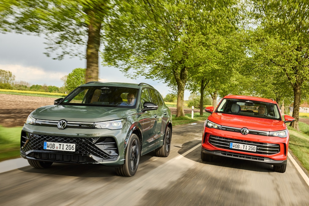 VW Tiguan 1.5 eTSI DSG VW Tiguan 2.0 TDI DSG