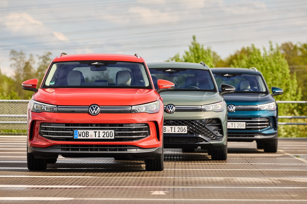 VW Tiguan 1.5 eTSI DSG VW Tiguan 2.0 TDI DSG VW Tiguan 2.0 TDI 4Motion DSG