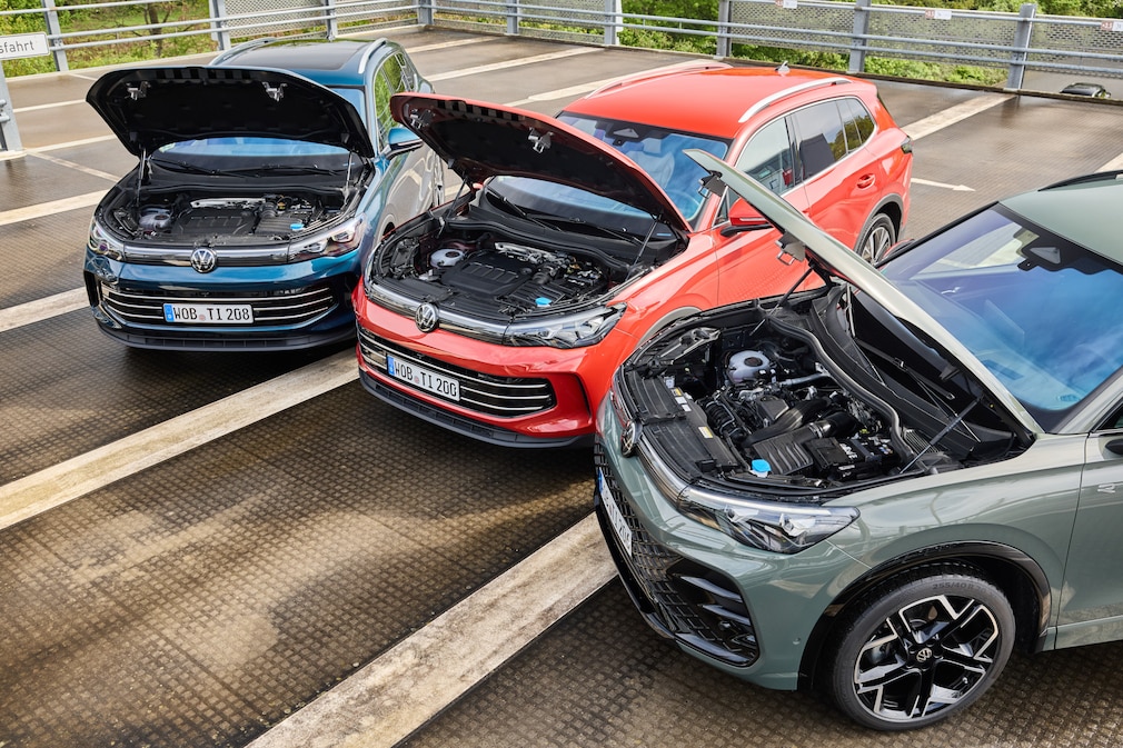 VW Tiguan 1.5 eTSI DSG VW Tiguan 2.0 TDI DSG VW Tiguan 2.0 TDI 4Motion DSG