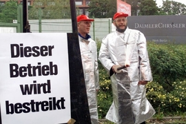 Metallerstreik weitet sich aus