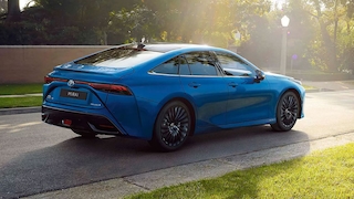 Toyota Mirai mit Brennstoffzelle