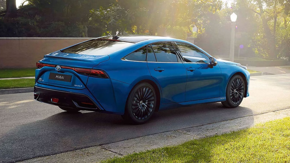 Toyota Mirai mit Brennstoffzelle