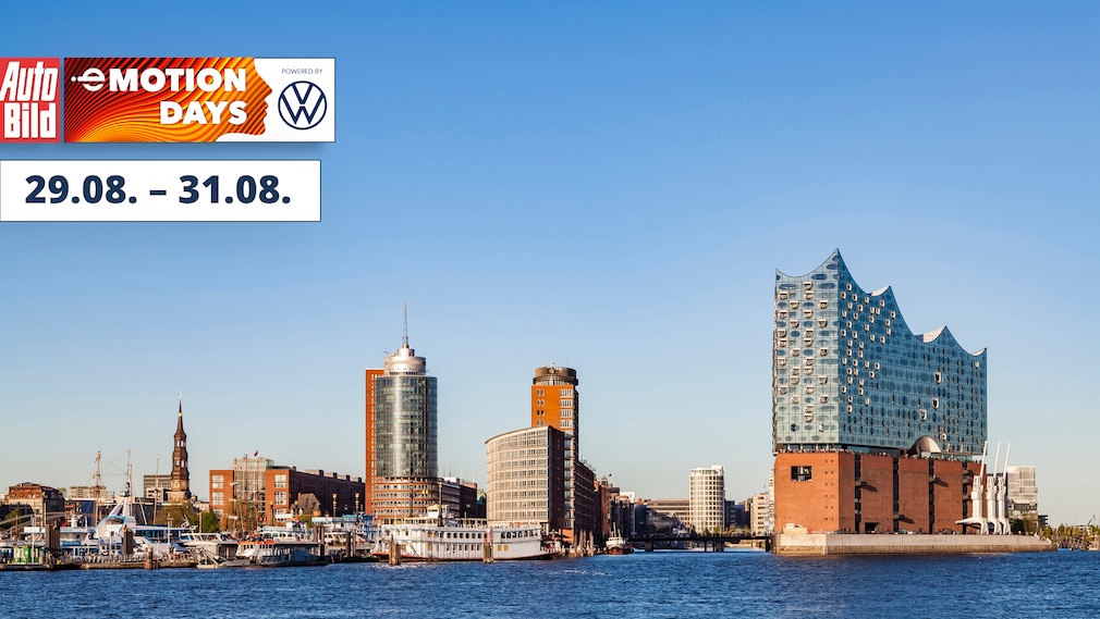 AUTO BILD e-Motion Days: Seien Sie in Hamburg live dabei!