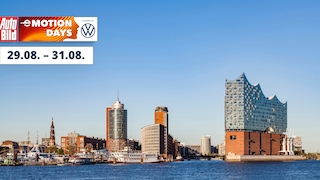 AUTO BILD e-Motion Days: Seien Sie in Hamburg live dabei!