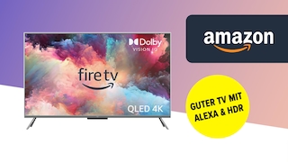 Amazon-Angebot: Fire TV Omni QLED mit guter Testnote und 55 Zoll für 500 Euro