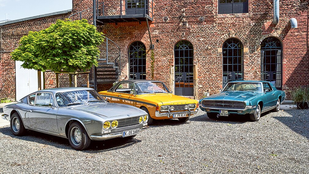 Ford OSI 20M TS   Ford 17M RS   Ford Thunderbird