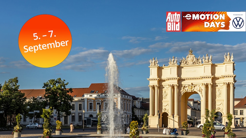 AUTO BILD e-Motion Days: Seien Sie in Potsdam live dabei!