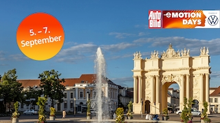 AUTO BILD e-Motion Days: Seien Sie in Potsdam live dabei!