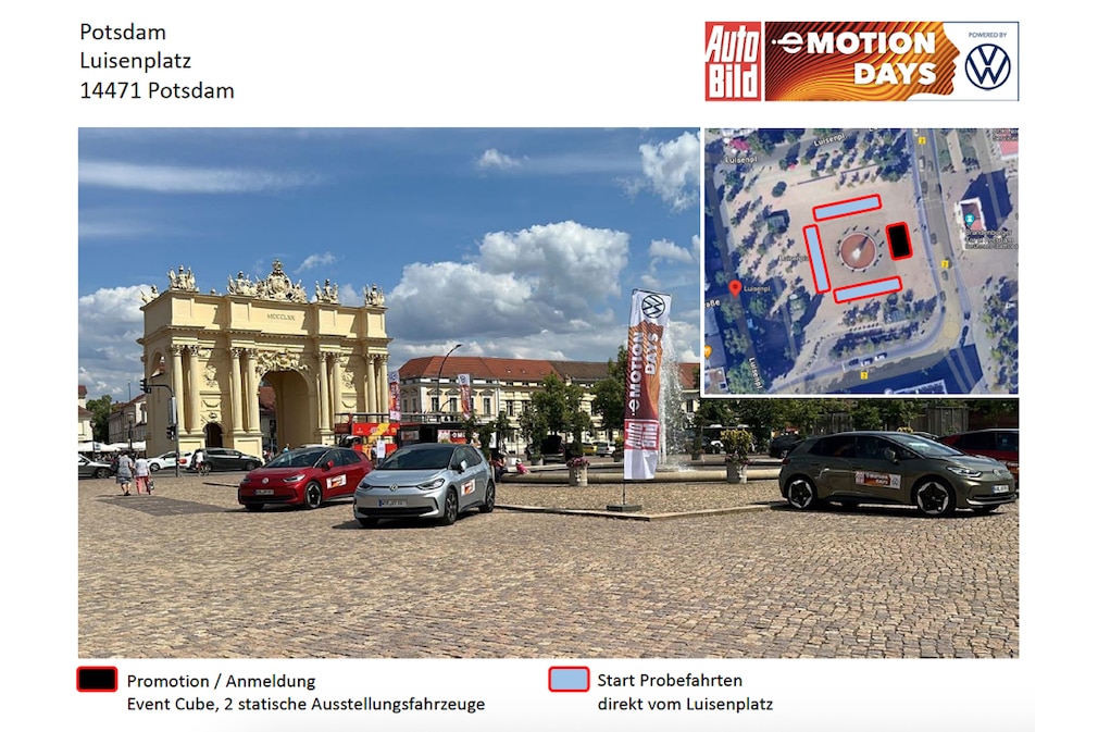 e-Motion Days Location in Potsdam