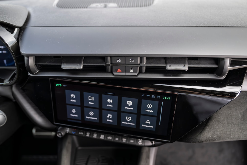 Infotainment des neuen Junior