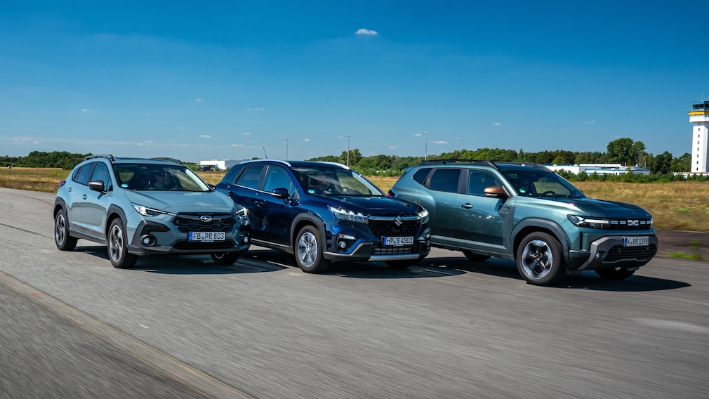 Dacia Duster TCe 130 4x4 Subaru Crosstrek 2.0ie AWD Suzuki S-Cross 1.4 Boosterjet Allgrip