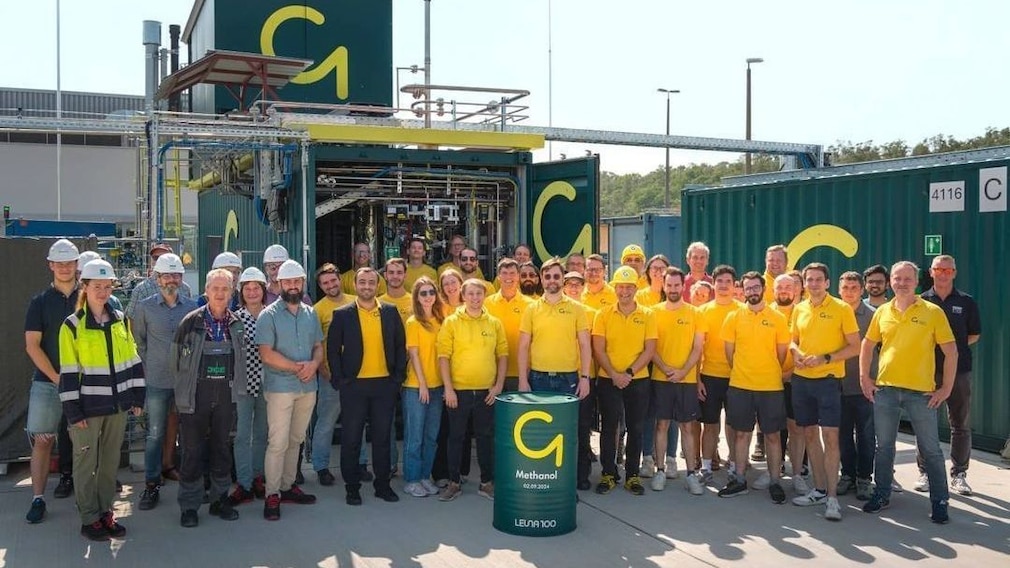 c1 Leuna, Produktion grünes Methanol..