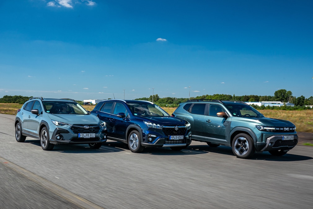 Dacia Duster TCe 130 4x4 Subaru Crosstrek 2.0ie AWD Suzuki S-Cross 1.4 Boosterjet Allgrip