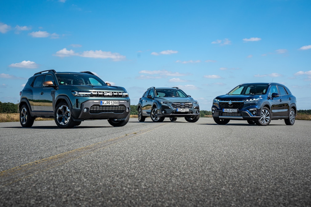 Dacia Duster TCe 130 4x4 Subaru Crosstrek 2.0ie AWD Suzuki S-Cross 1.4 Boosterjet Allgrip