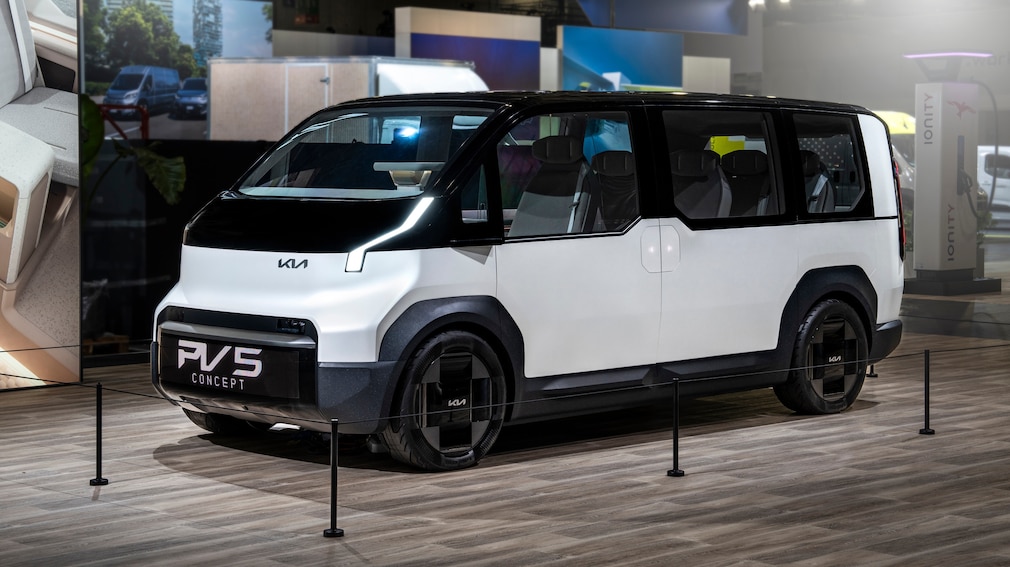 Kia PV5 auf der IAA Mobility 2024
