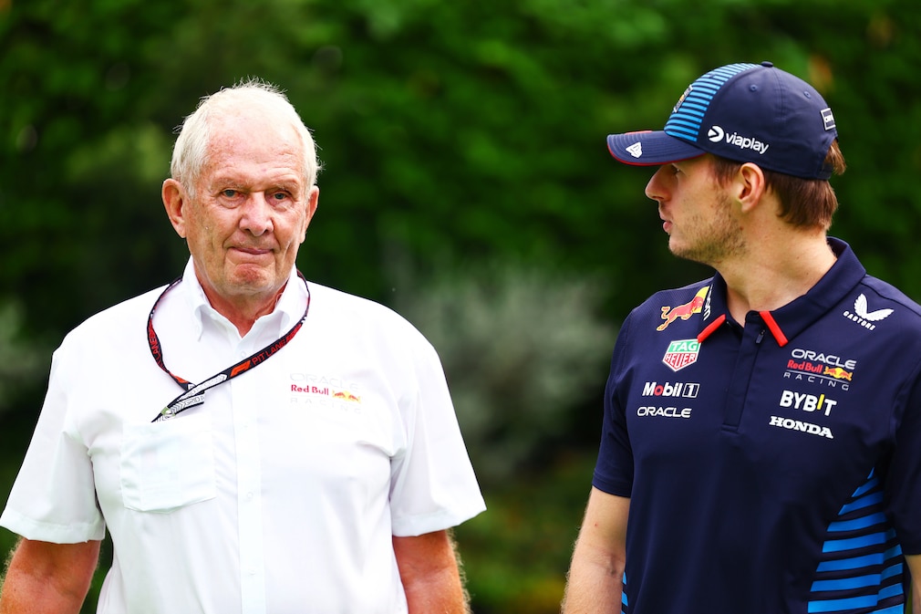 Helmut Marko und Max Verstappen