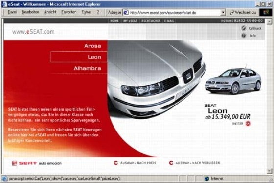 Neuwagenkauf im Internet