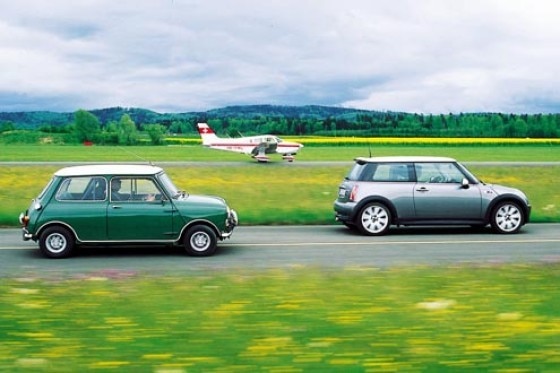 Mini Cooper S  1965 und heute
