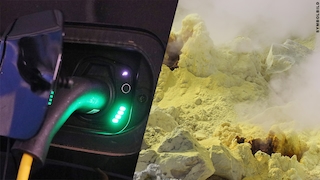 Natrium Schwefel Akku Batterie - Symbolbild Montage