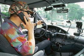 Mobiles Stauwarnsystem