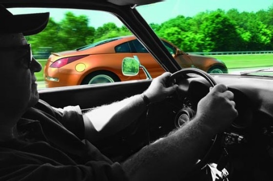 Nissan 350 Z gegen Datsun 240 Z