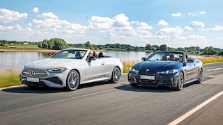 BMW M440i xDrive Cabrio Mercedes CLE 450 4Matic Cabrio