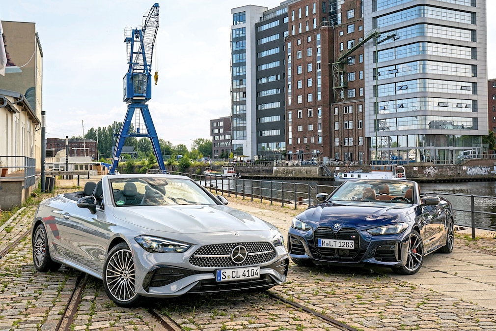 BMW M440i xDrive Cabrio Mercedes CLE 450 4Matic Cabrio