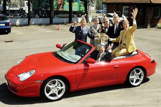 Die etwas andere Auszeichung für Porsche
