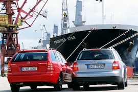 Audi A4 FSI gegen Mercedes C 180 Kompressor