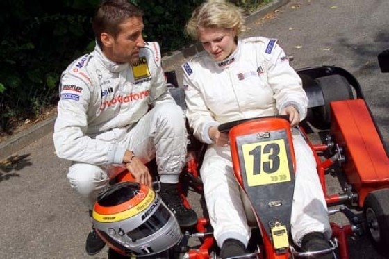 Kart-Unterricht bei Bernd Schneider