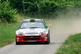 Eine WM-Etappe im Hyundai WRC