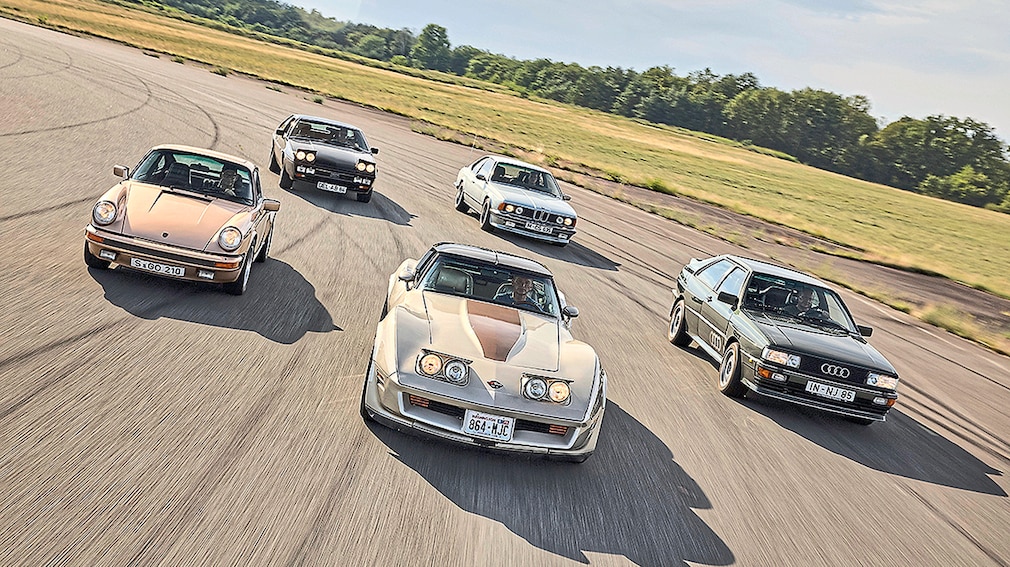 200PS Sportcoupés Corvette C3 Collector Edition Porsche 911 SC AUDI URQUATTRO BITTER SC BMW 635 CSi CHEVROLET CORVETTE C3