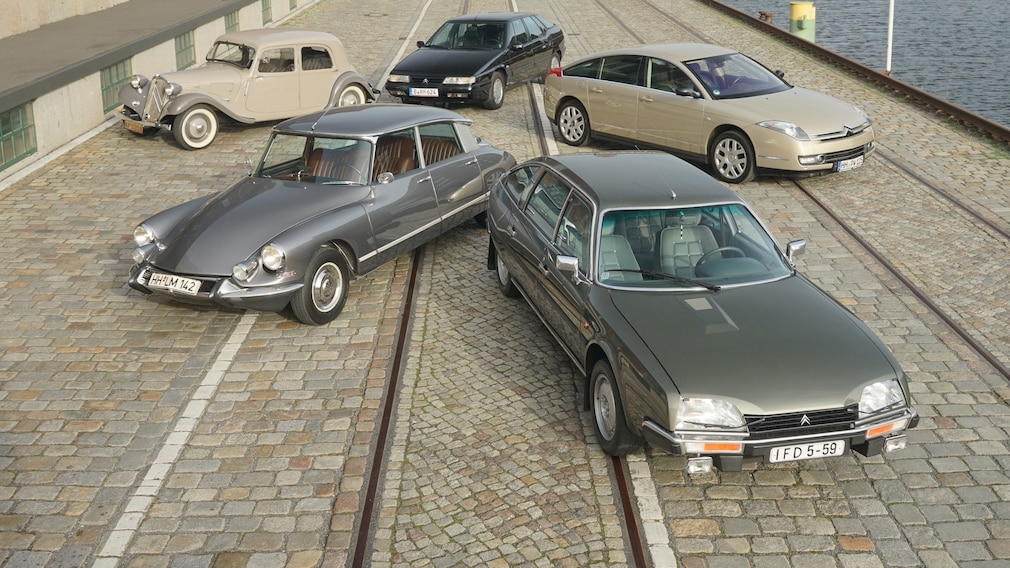Die großen Citroën-Limousinen: 7 Front/Traction Avant, ID/DS, CX, XM und C6
