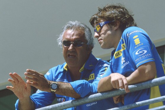Flavio Briatore und Fernando Alonso