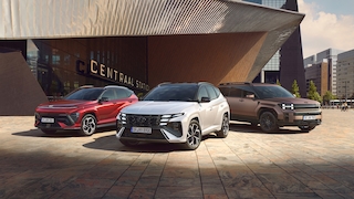 Hyundai Tucson, Kona und Santa Fe