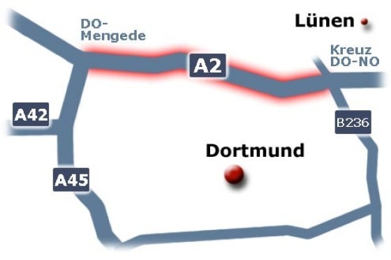 Ausbau der A2 im Ruhrgebiet
